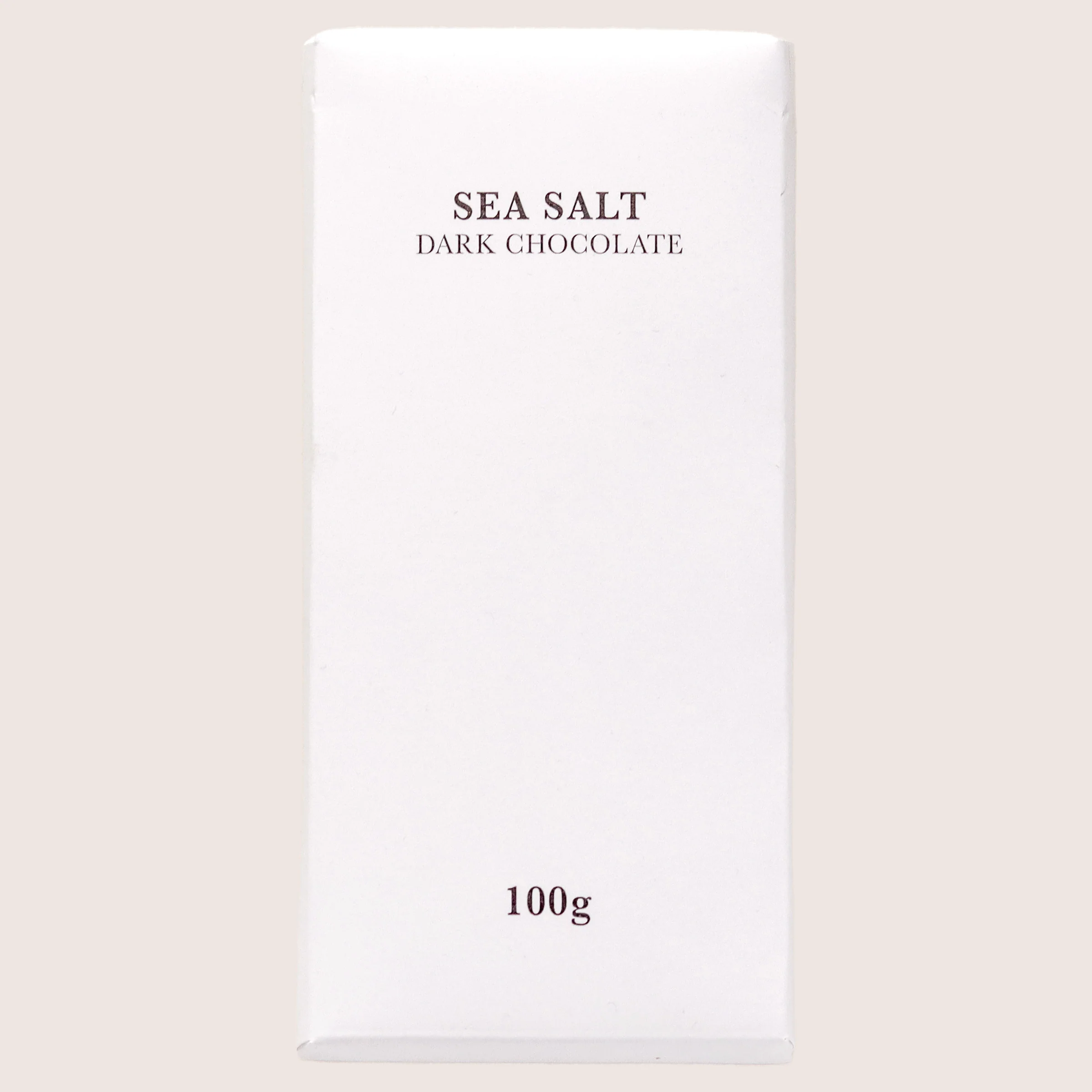 Dark Chocolate & Sea Salt Chocolate Bar