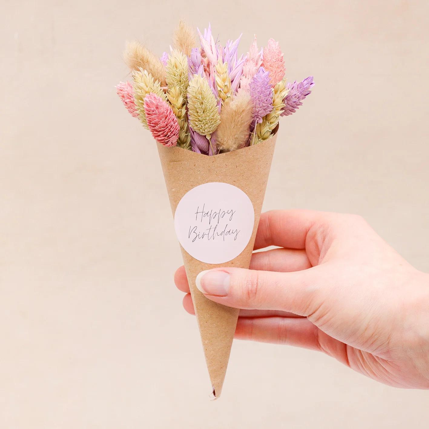 Birthday Dried Flower Posy - Image 2