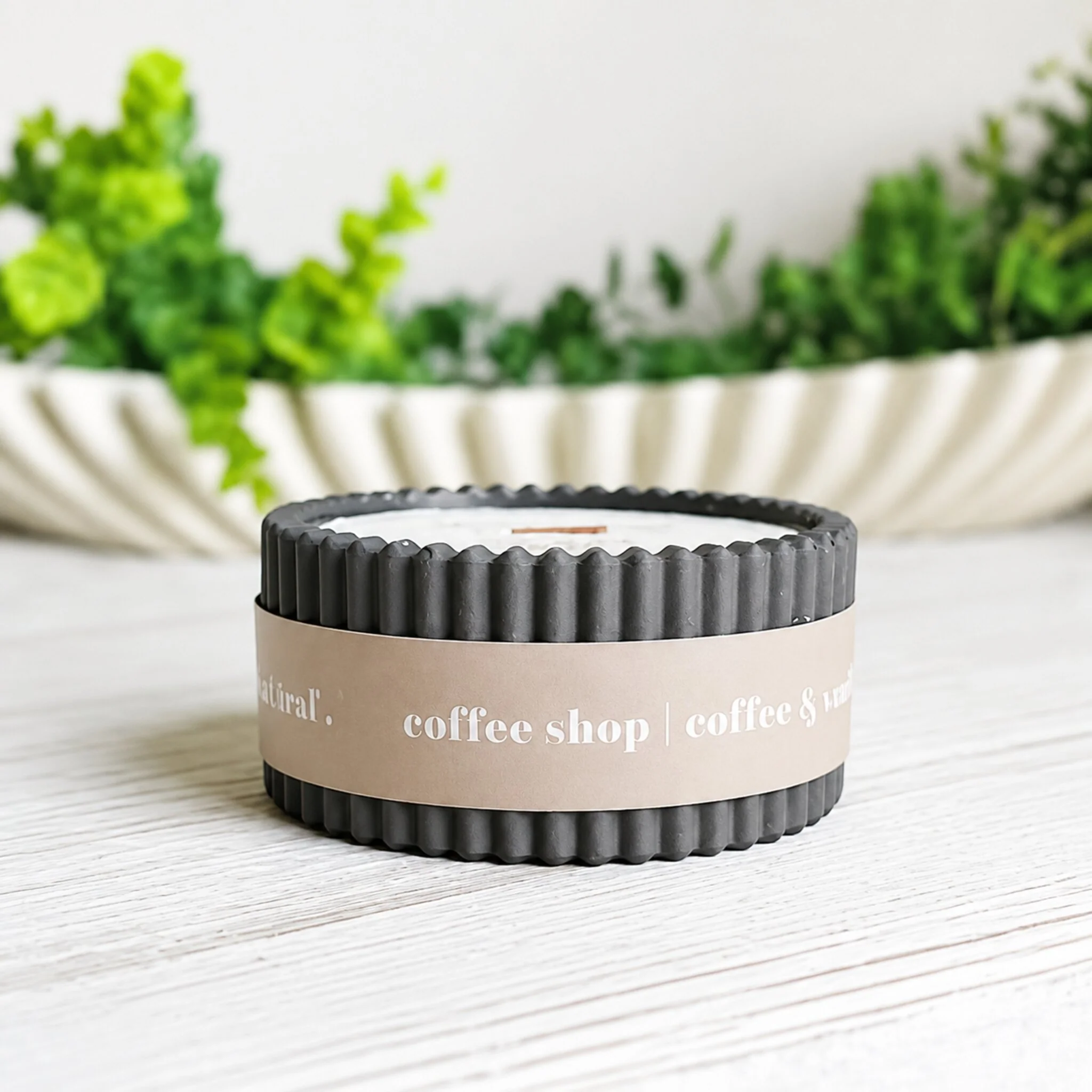 Coffee Shop Mini Candle