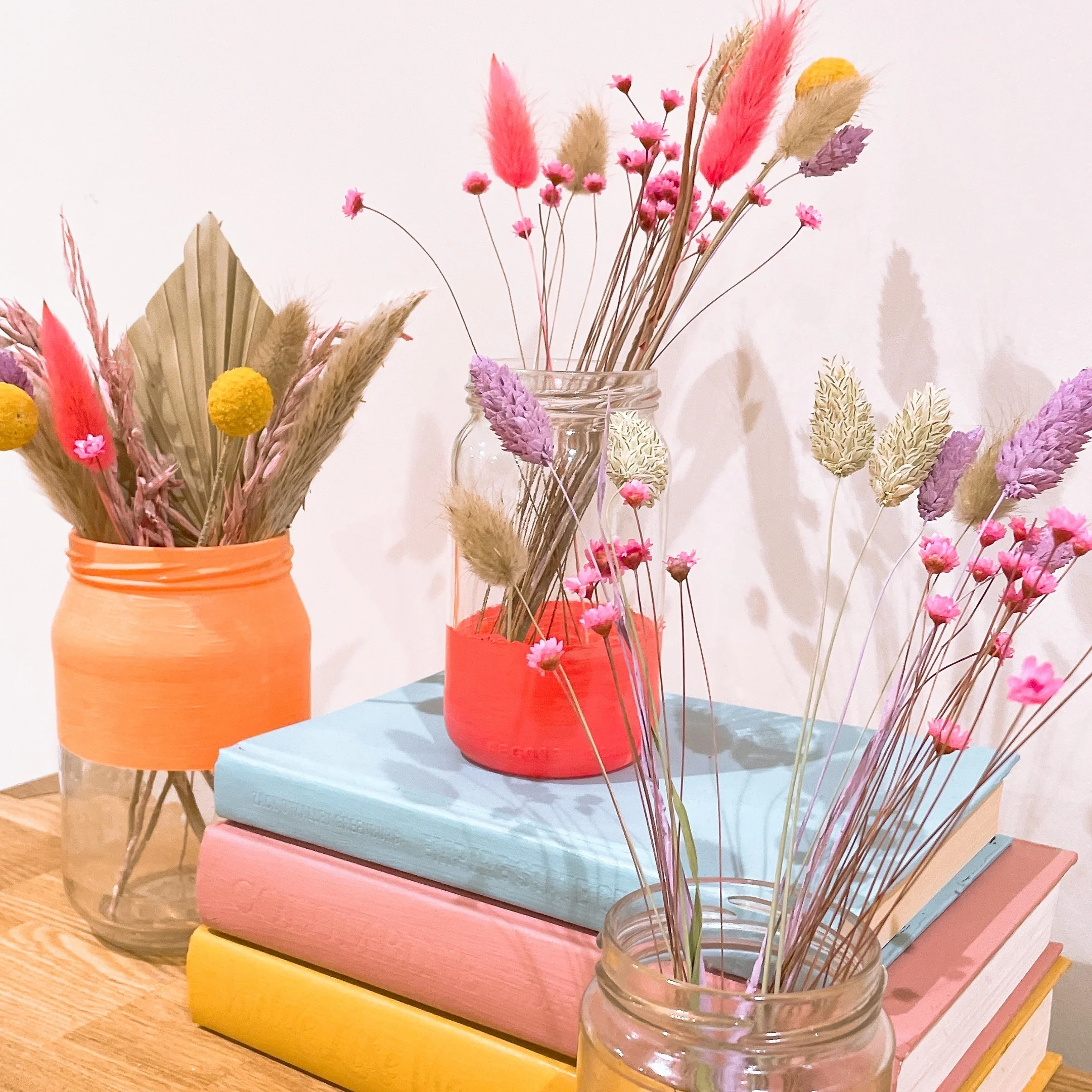 Dried Flowers Bright Bouquet Letterbox Gift - Image 2
