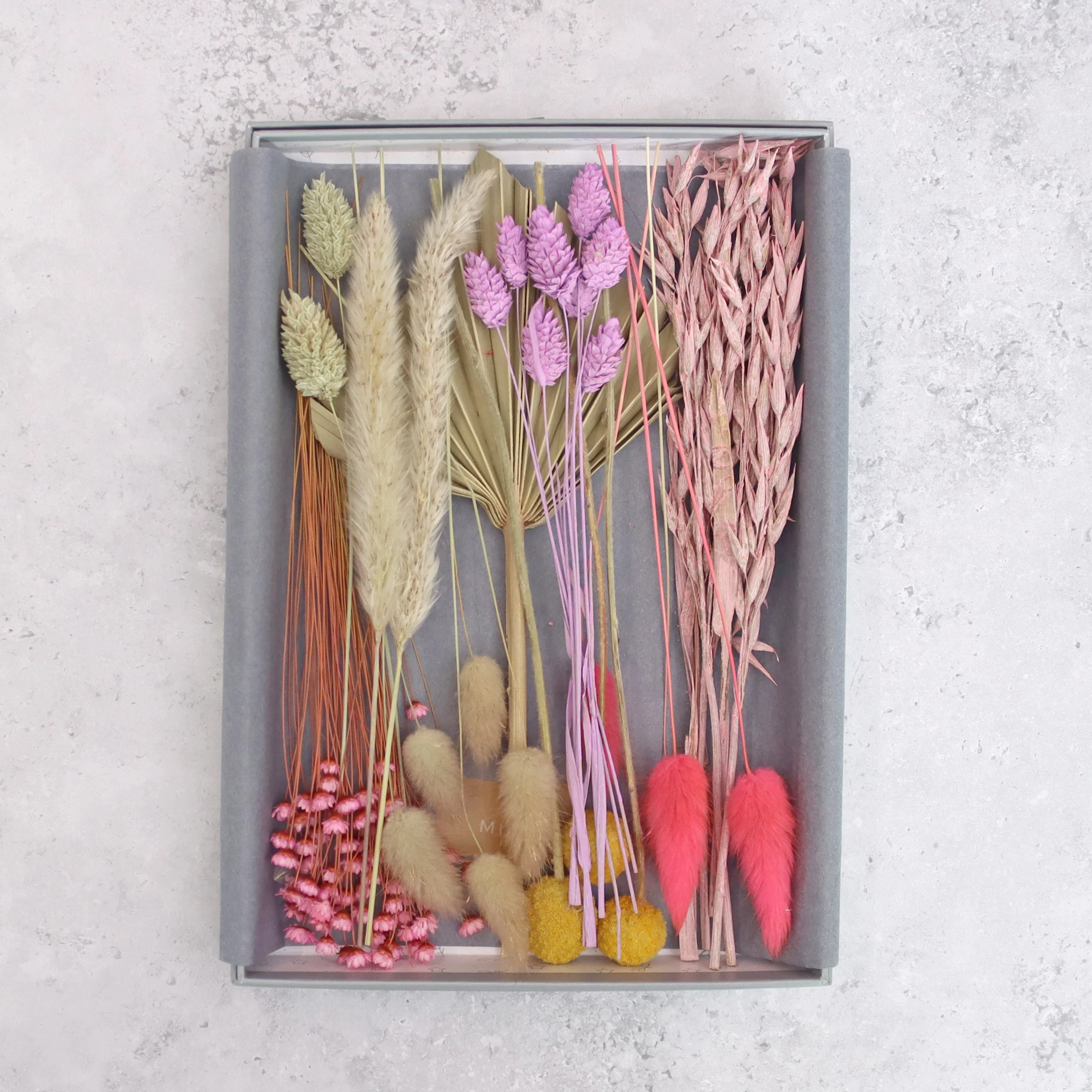 Dried Flowers Bright Bouquet Letterbox Gift - Image 3
