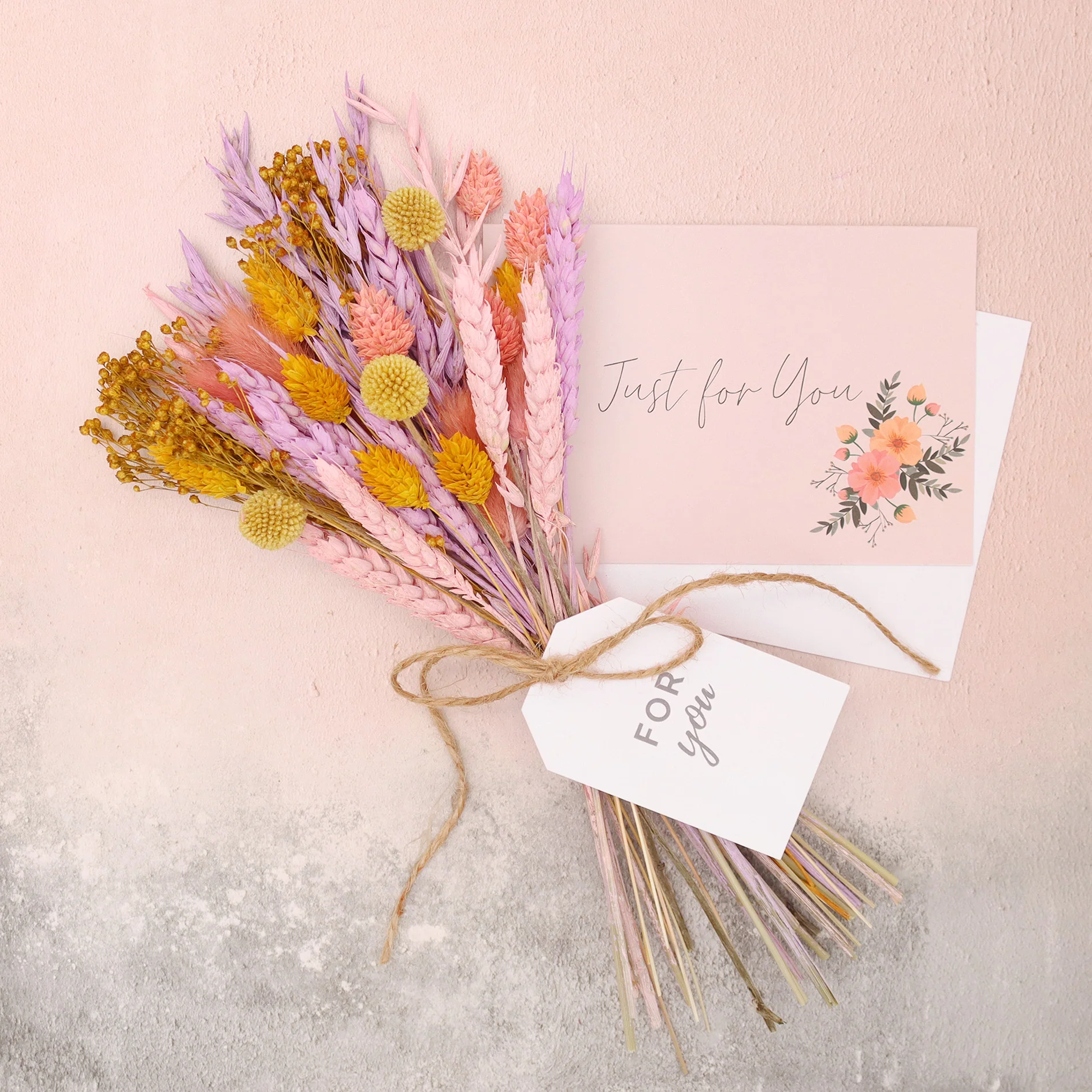 Easter Dried Flowers Bouquet - Image 4
