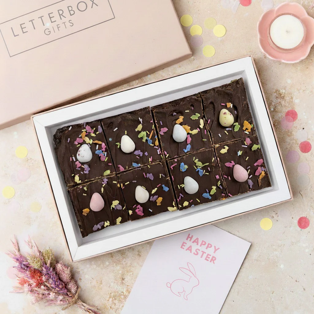 Easter Letterbox Brownies