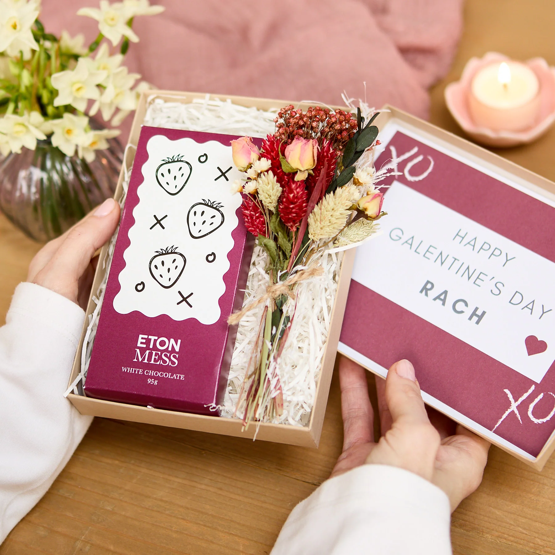 Galentine's Hug Mini Letterbox Gift Set - Image 2