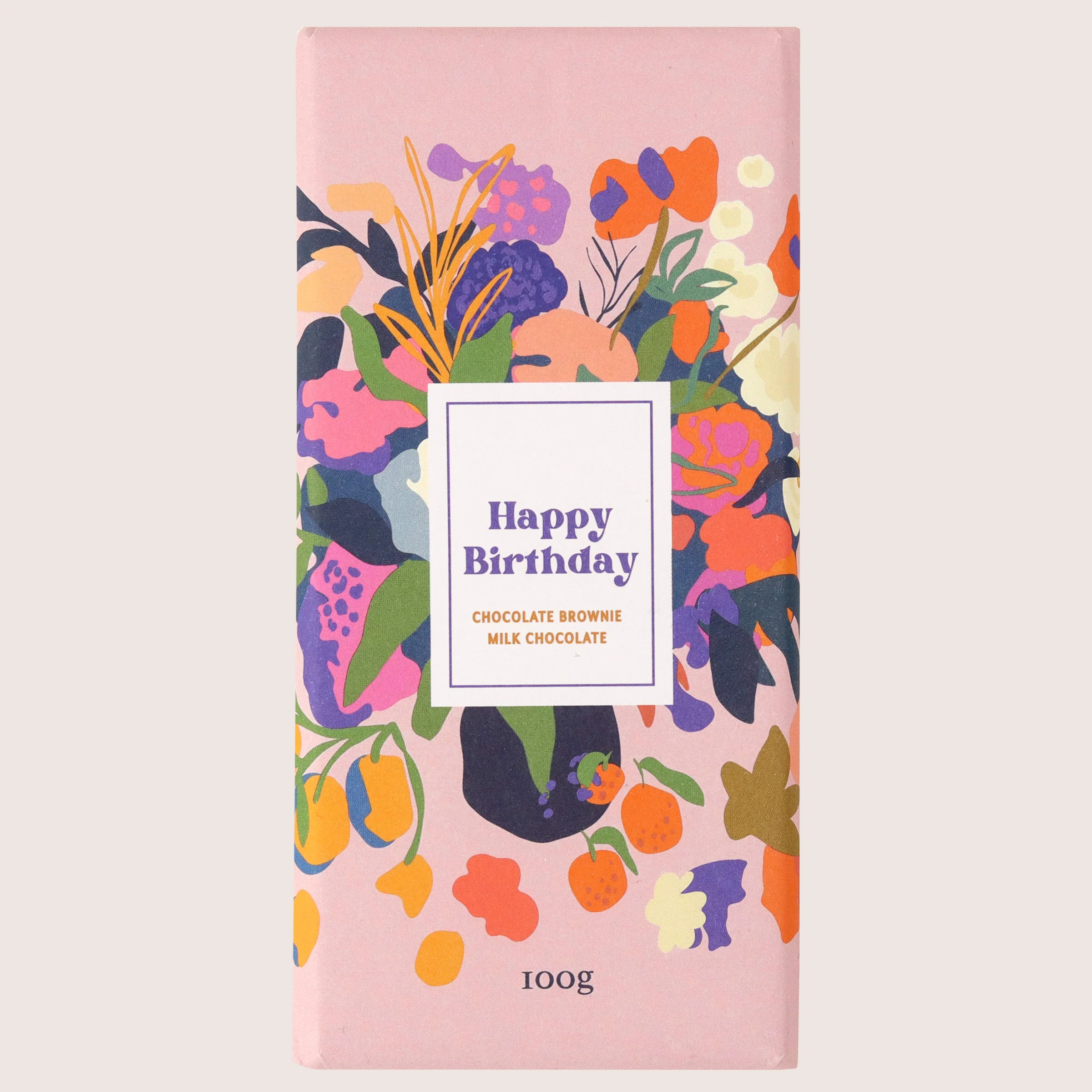 'Happy Birthday' Billionaires Shortbread Milk Chocolate