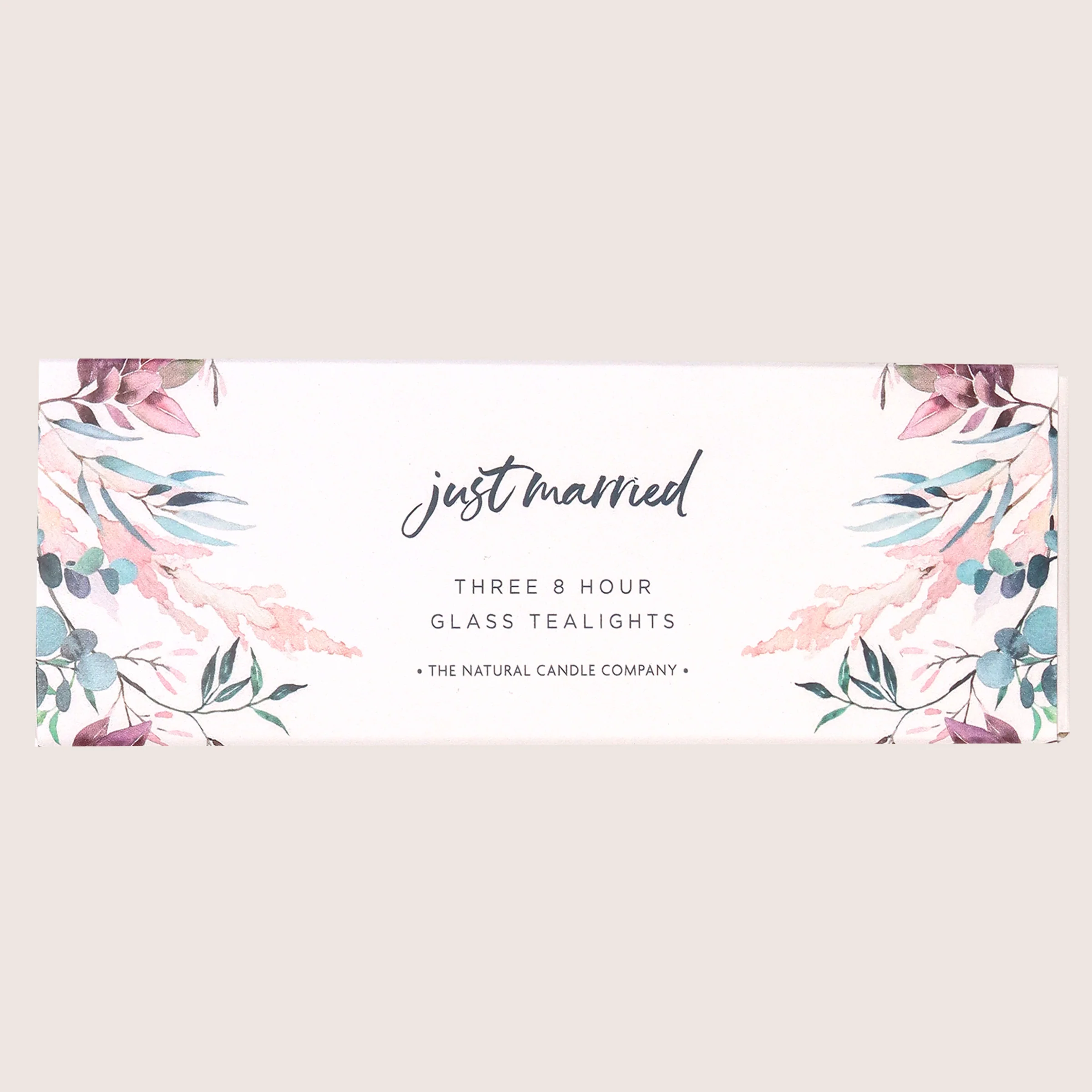 Just Married Tealights