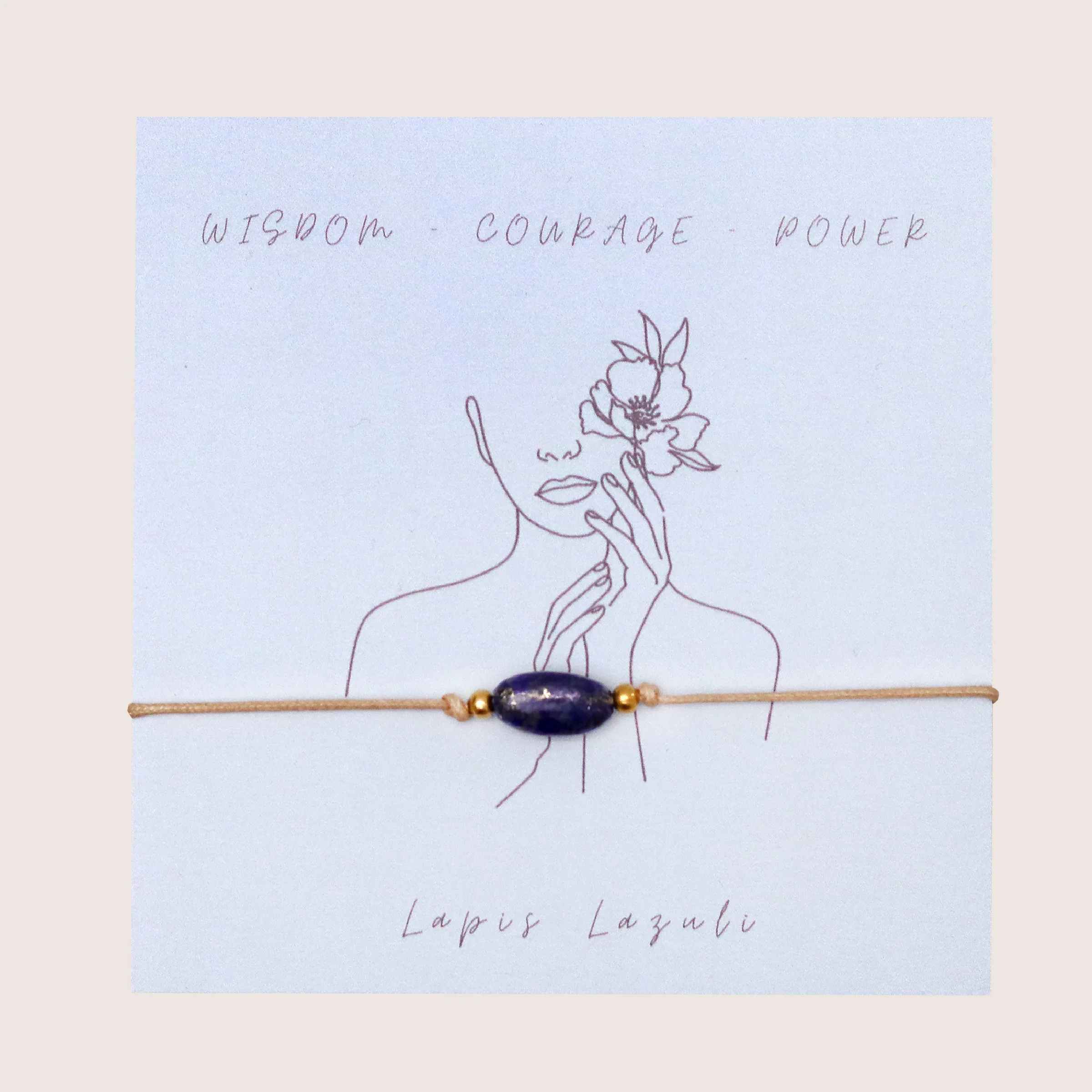 Lapis Luzuli Gemstone Bracelet