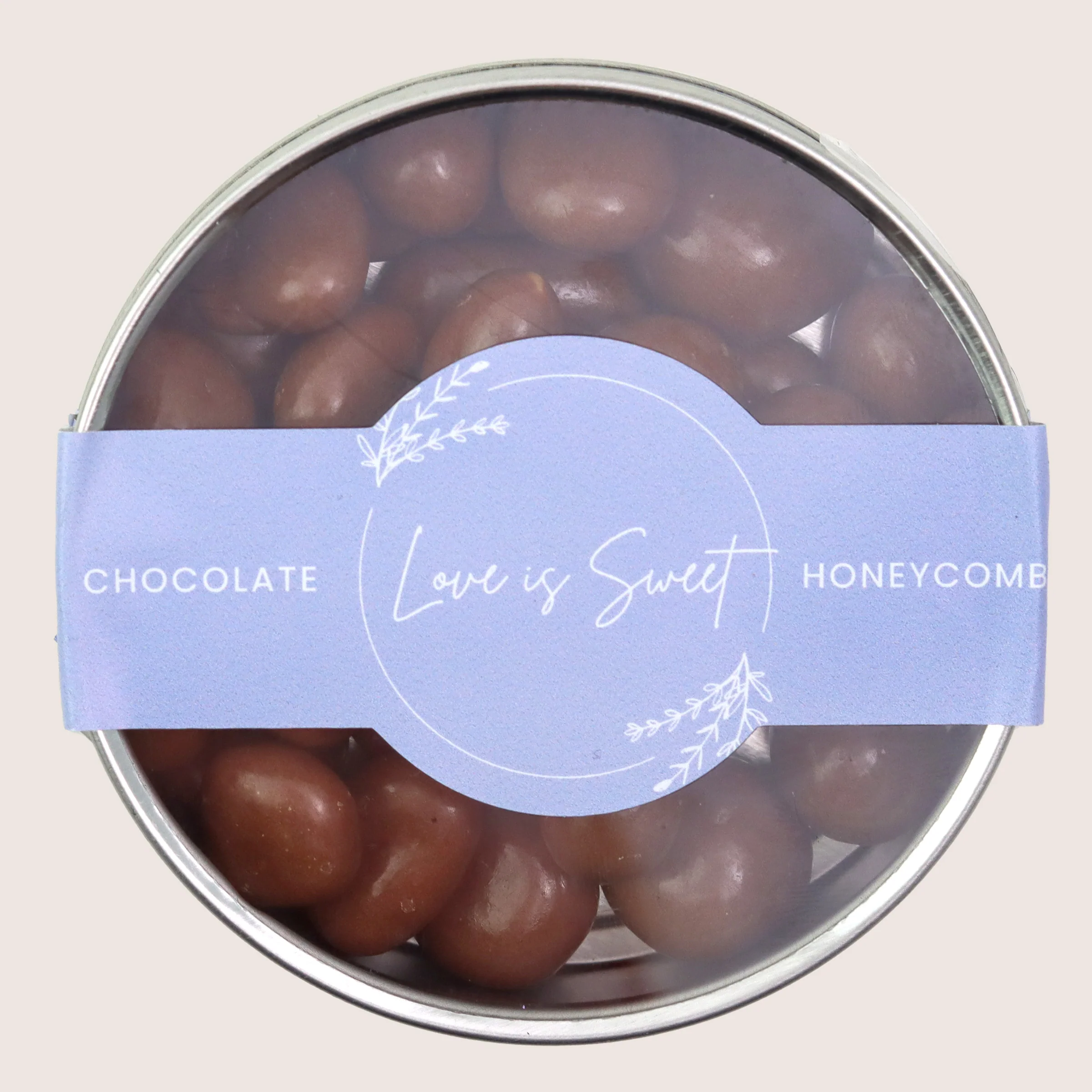 'Love is Sweet' Chocolate Honeycomb
