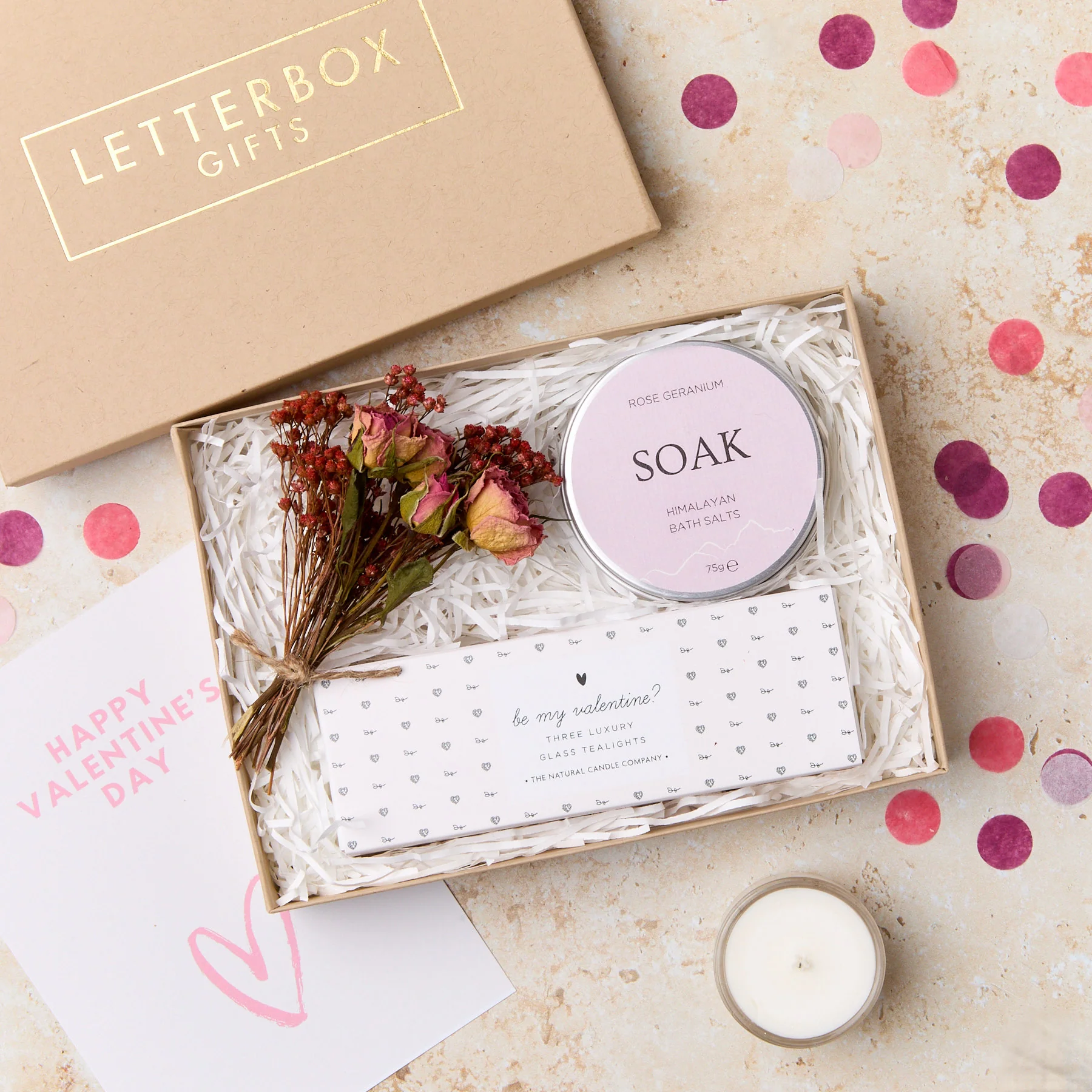 Mini Valentine's Relaxation Letterbox Gift - Image 2