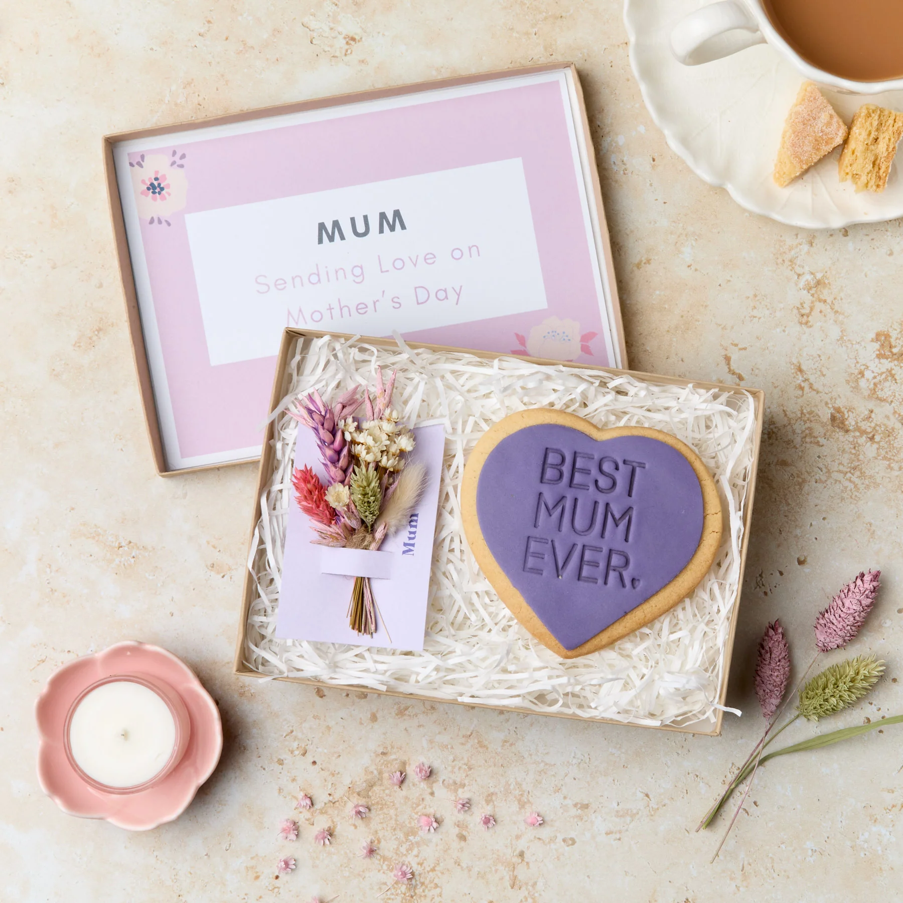 'Love on Mother's Day' Mini Letterbox Gift - Image 2