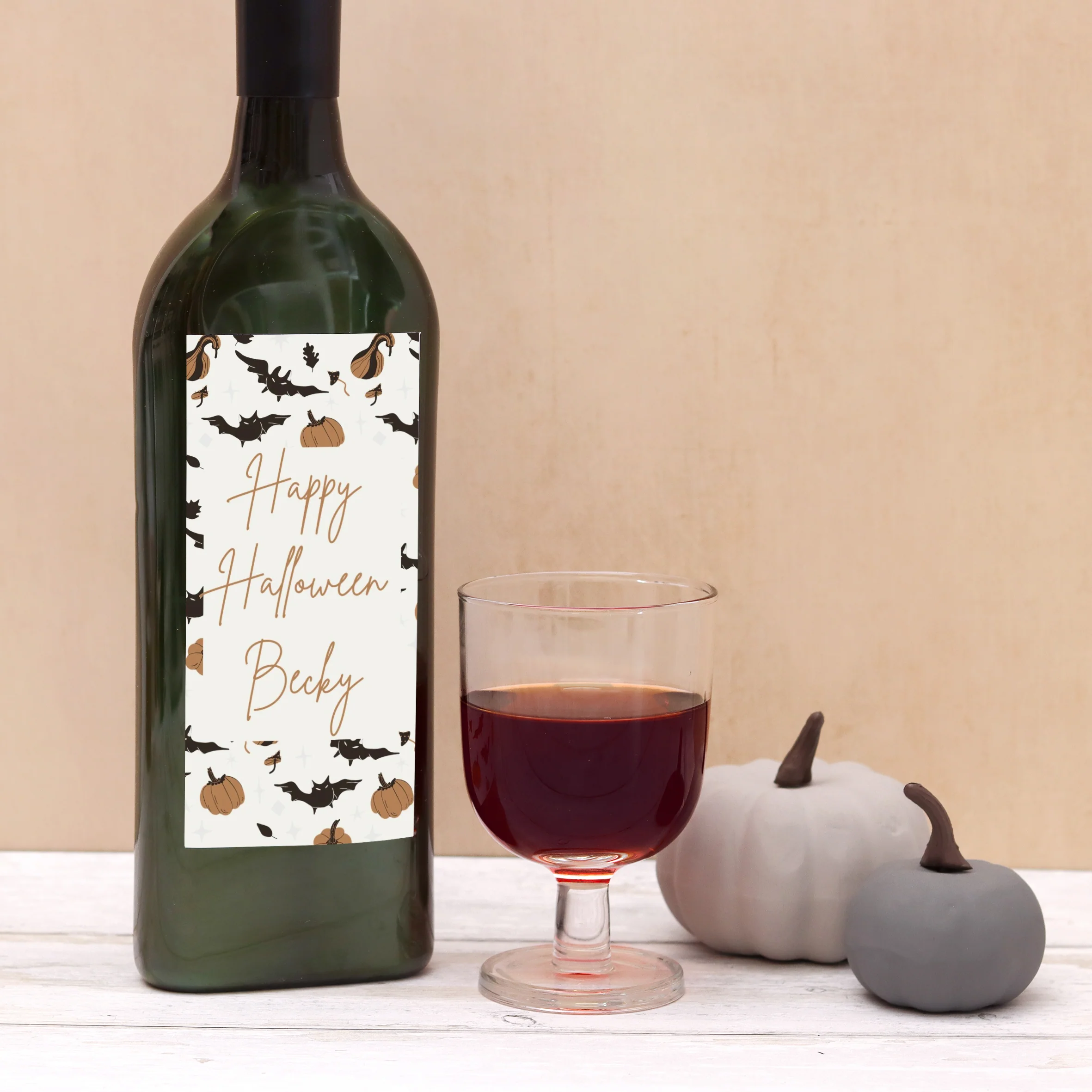 Personalised Halloween Letterbox® Wine - Image 4