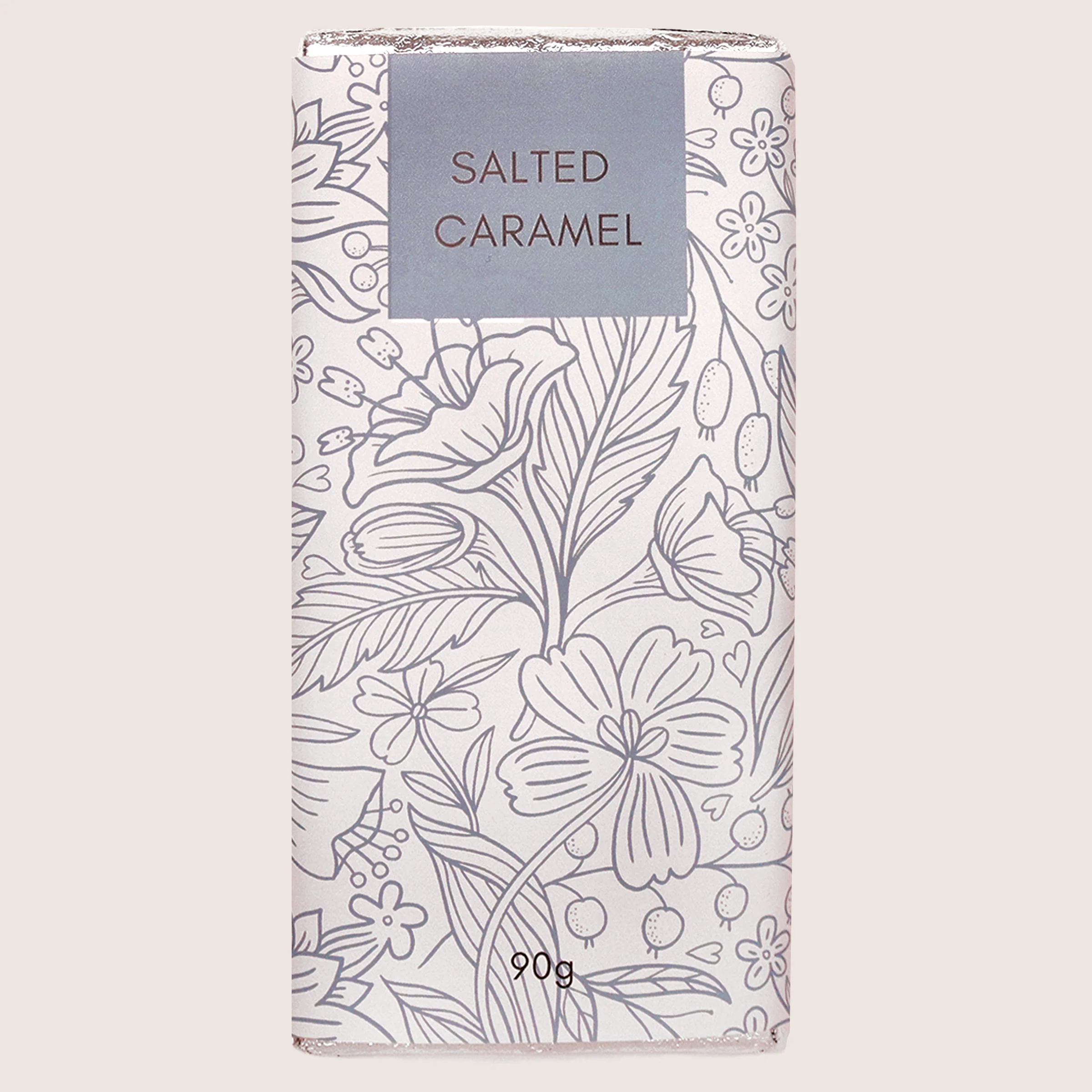 Salted Caramel Milk Chocolate (Blue Pattern)
