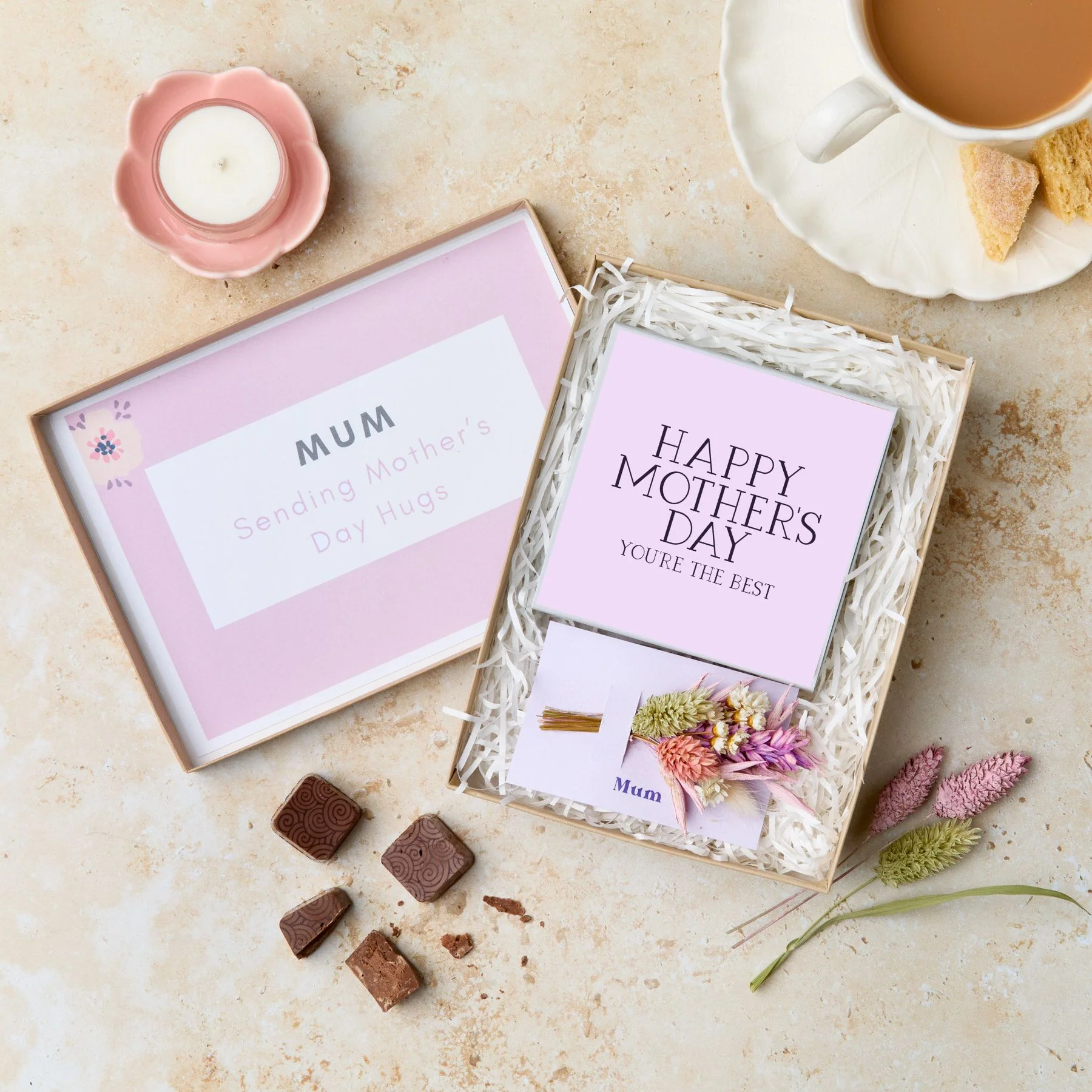 'Sending Mother's Day Hugs' Mini Letterbox Gift