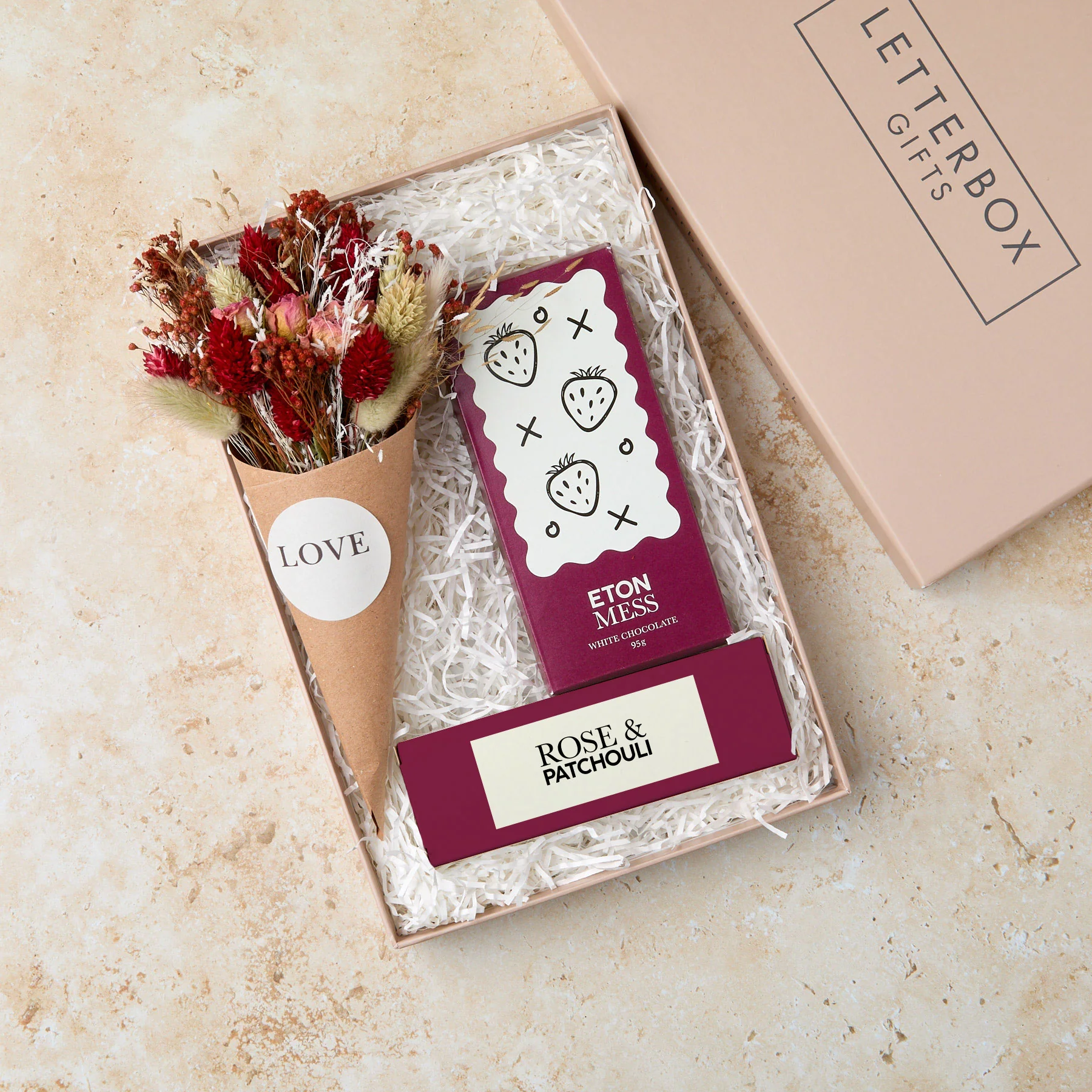 'Love' Floral Letterbox Gift Set - Image 4