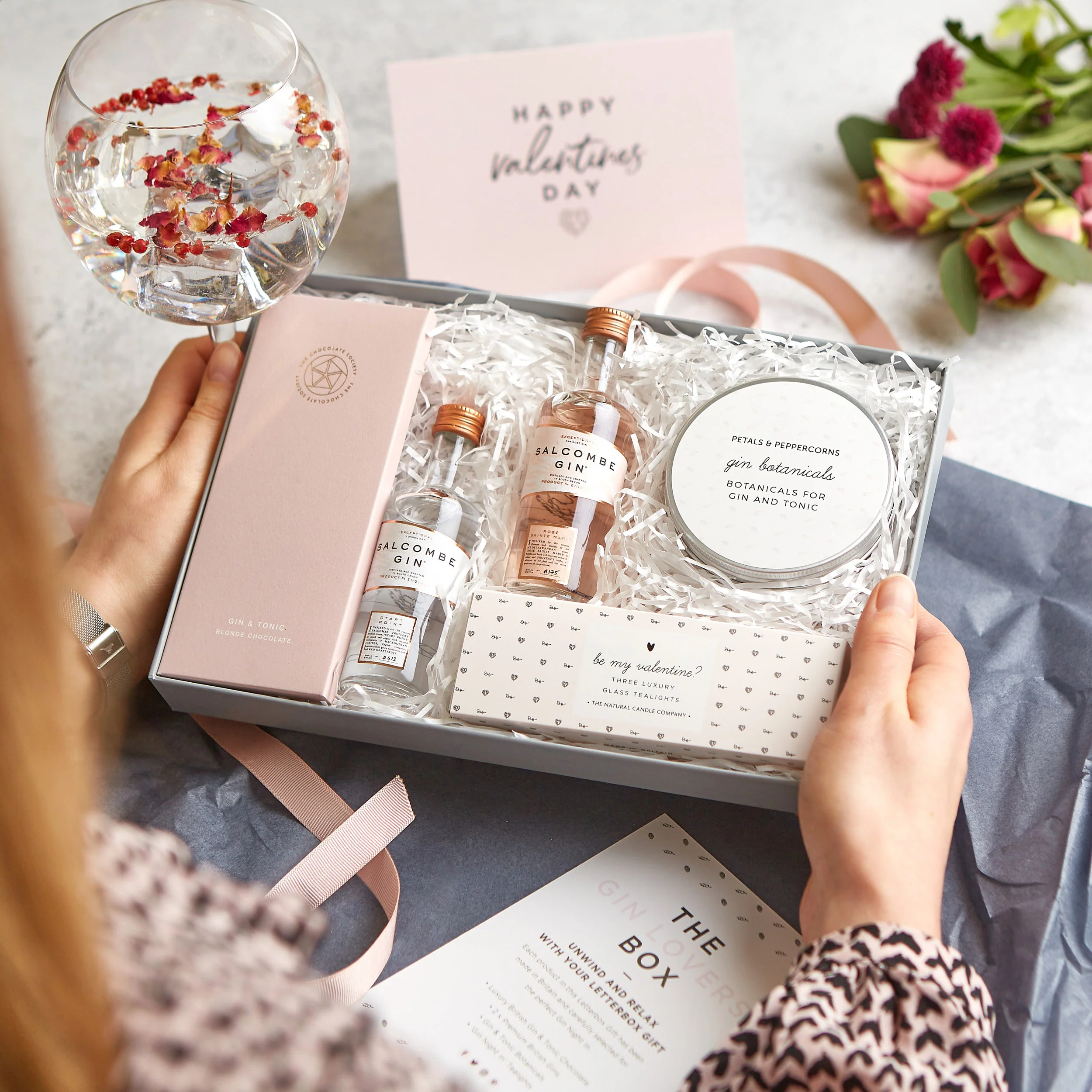 Valentine's Gin Lovers Gift Set