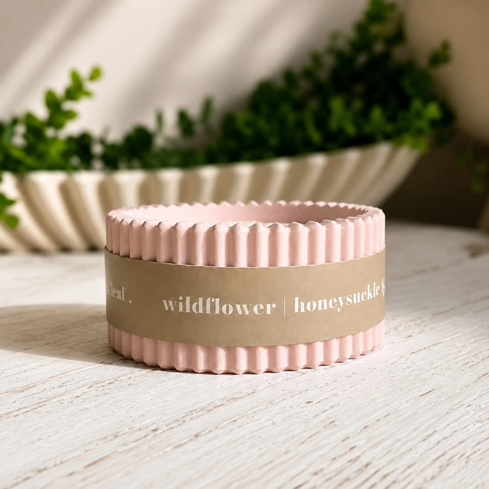 Wildflower Honeysuckle & Rose Mini Candle